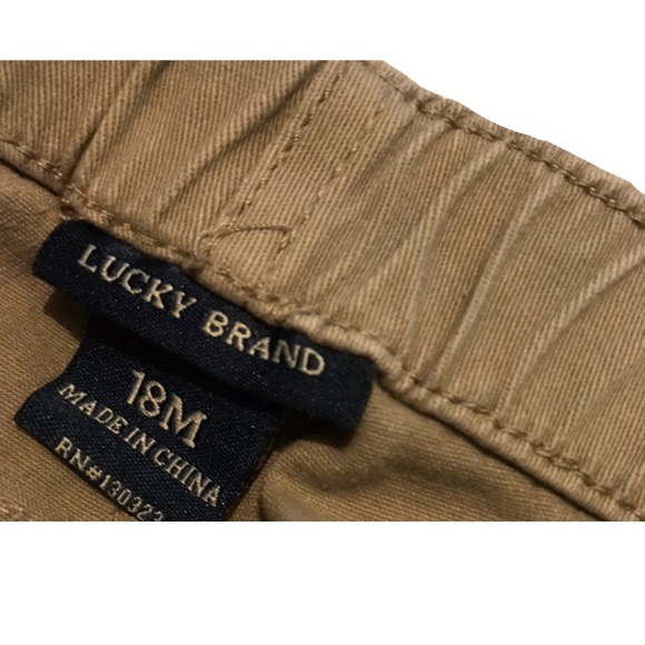 🍀 Lucky Brand Toddler Cargo Jogger Pants 18M - Picture 5 of 7